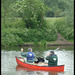 canoeists at Aston's Eyot