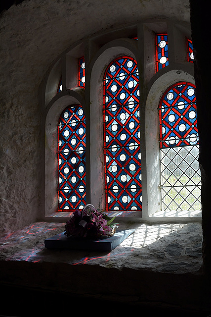 Eglwys Llanbadrig Islamic window