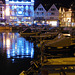 Dartmouth Harbour at night