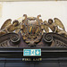 st helen bishopsgate , london early c17 reredos pediment and angels reused as part of a doorcase  (39)