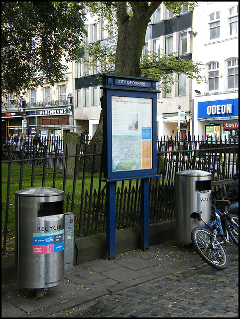 Magdalen Street noticeboard