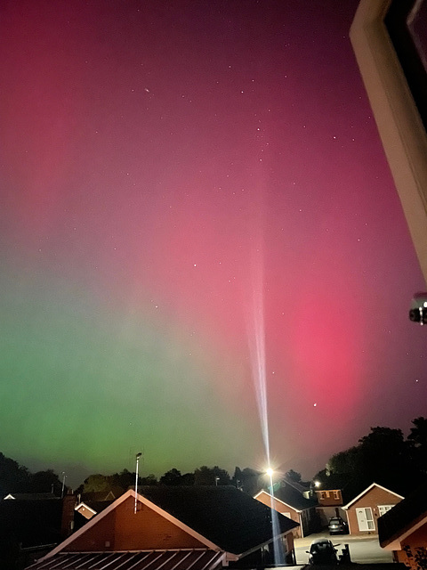 Aurora Borealis in York, UK Aurora Borealis in York, UK