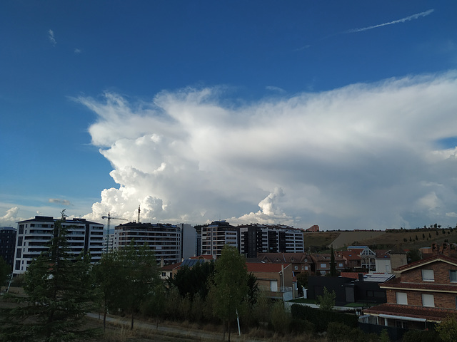 Nubes sobre la ciudad