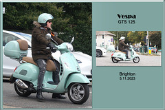 Vespa GTS 125 Brighton 5 11 2023