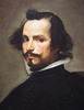 Detail of a Portrait of a Man Possibly by Velazquez in the Metropolitan Museum of Art, July 2023