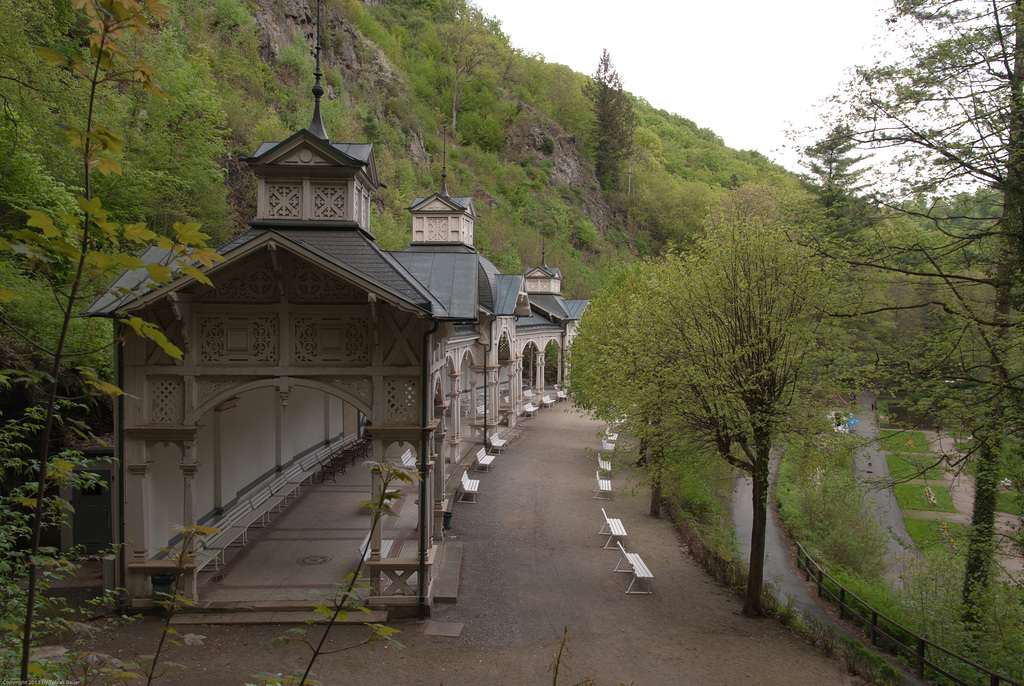 Kolonnaden im Kurpark