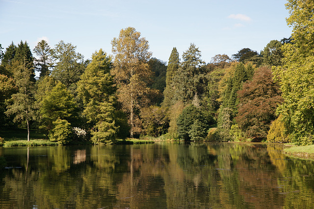 Autumnal Colours At Stourhead