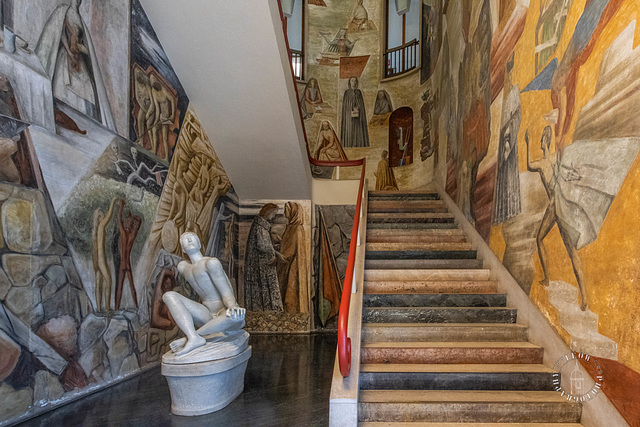 Padua Palazzo Bo Staircase