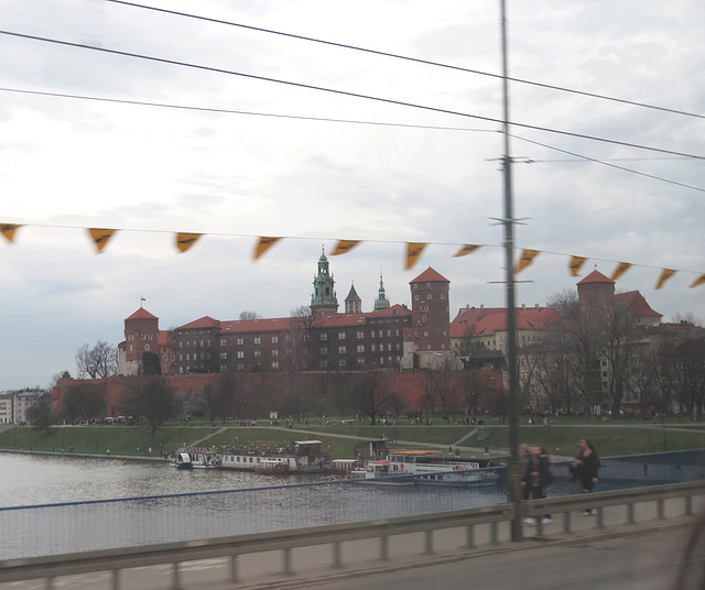 Cracovie, colline de Wawel.