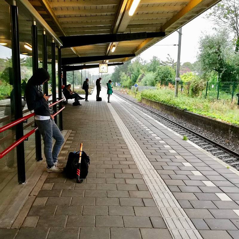 Waiting at Bloemendaal