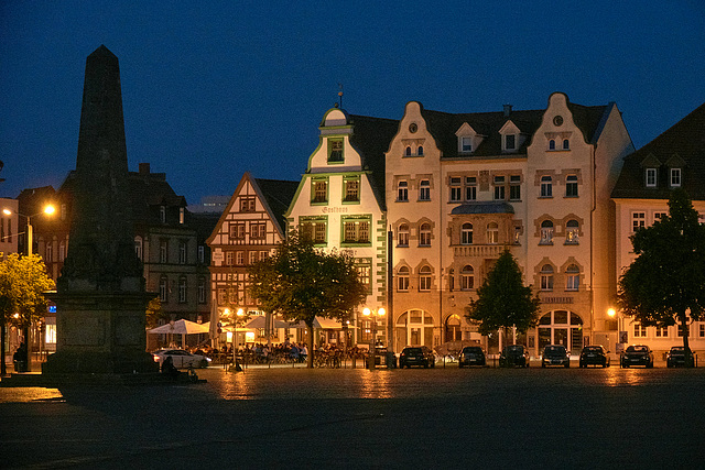 Erfurt vom Domplatz