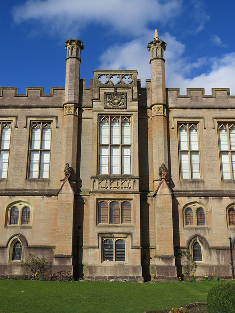 newstead abbey, notts, c19 work by john shaw 1829-30