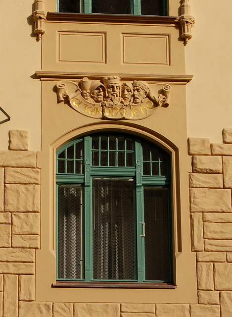 Window Detail, No.15 Parizska, Prague