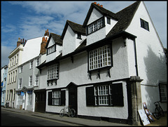 old gables in Holywell Street