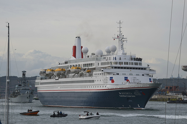 Boudicca Sails for Normandy (3) - 5 June 2019