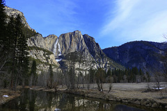 El Capitan and Yosemite Falls