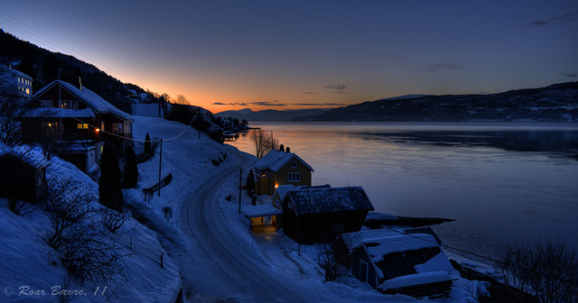 The Surnadalsfjord, Norway.