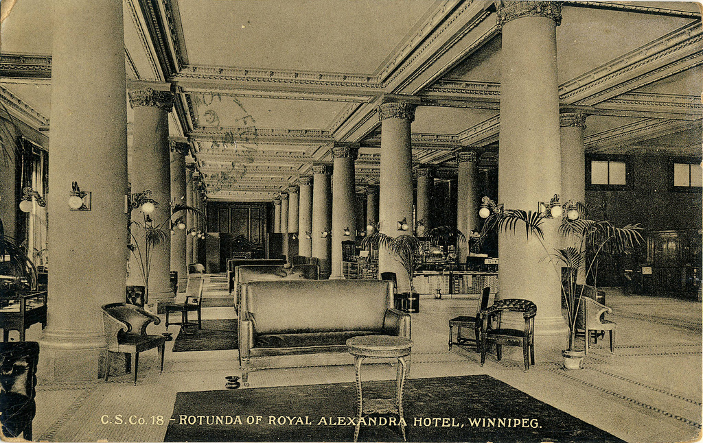 6223. Rotunda of Royal Alexandra Hotel, Winnipeg.