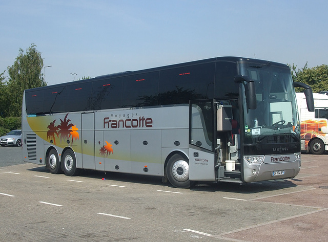 DSCF3242 Voyages Francotte (France) DF 174 BP at Thurrock, UK - 7 Jul 2018