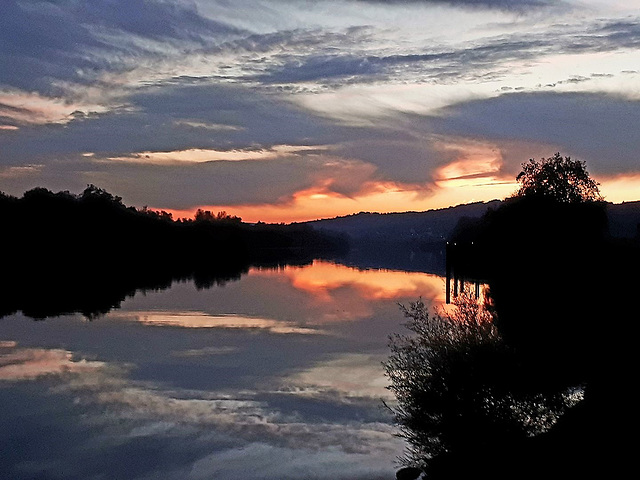 la Seine au couchant