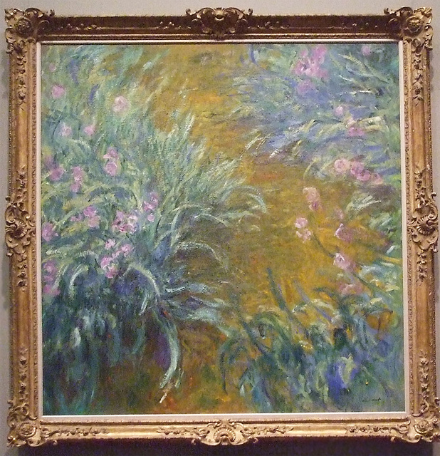 Path Through the Irises by Monet in the Metropolitan Museum of Art, May 2011