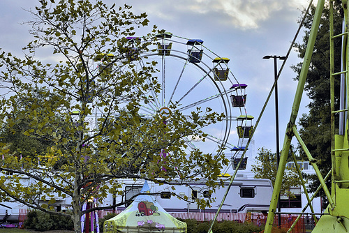 The Ferris Wheel at Dusk – Labor Day Festival, Greenbelt, Maryland