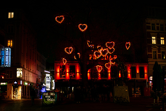 Herzflimmern am Hans-Albers-Platz  - Hamburg