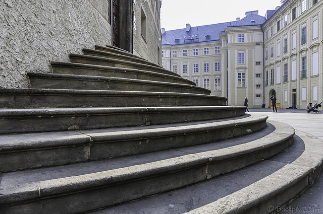 Hintereingang zu St.-Veits-Dom ... für Touristen (© Buelipix)