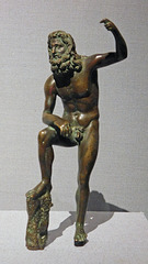 Poseidon after Lysippus from the Brahmapuri Hoard in the Metropolitan Museum of Art, October 2023