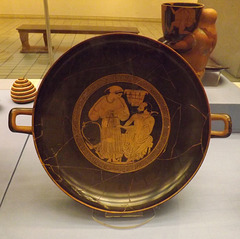Red-Figure Kylix Signed by Euphronios as Potter and Onesimos as Painter in the British Museum, May 2014
