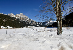 Wintervergnügen auf dem Haldensee