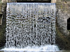 newstead abbey, notts , c19 waterfall