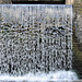 newstead abbey, notts , c19 waterfall