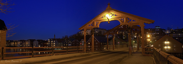 Gamle bybro, Trondheim, Norway.