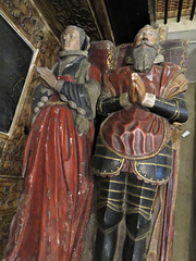 st helen bishopsgate , london effigies on c17 tomb of sir john spencer +1609  (46)