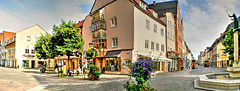 Am Stadtbrunnen. (Magnusbrunnen) ©UdoSm