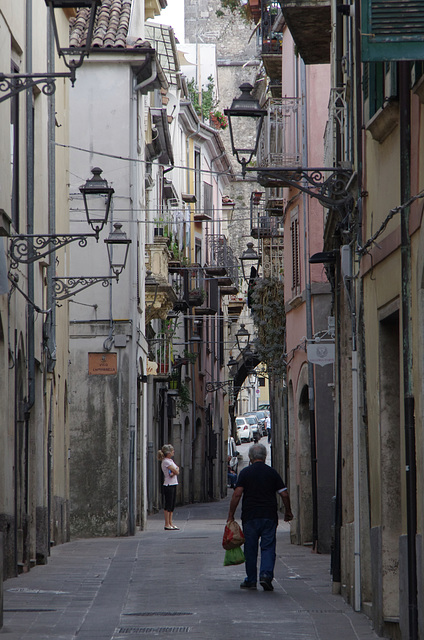 The main street, Isernia