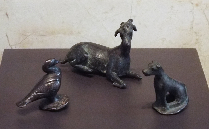 Toys from Palencia in the Archaeological Museum of Madrid, October 2022