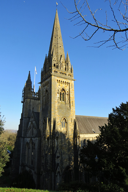 llandaff cathedral, cardiff, wales