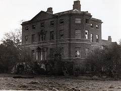 Lee Hall, Gateachre, Liverpool awaiting demolition c1956?
