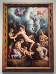 The Birth of Bacchus by Giulio Romano in the Getty Center, June 2016