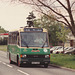 Ipswich Buses 227 (H227 EDX) leaving Mildenhall - 3 May 1993 (192-1A)