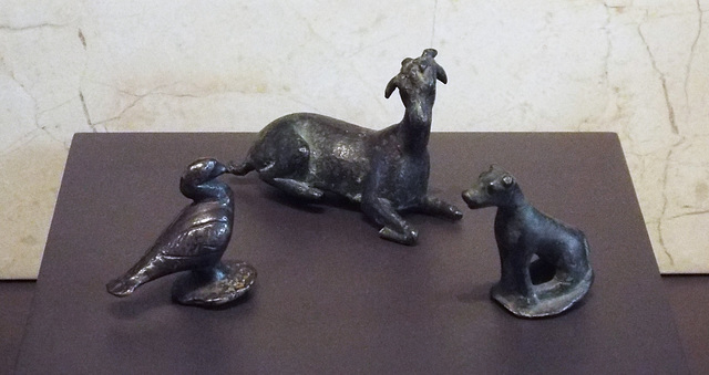 Toys from Palencia in the Archaeological Museum of Madrid, October 2022