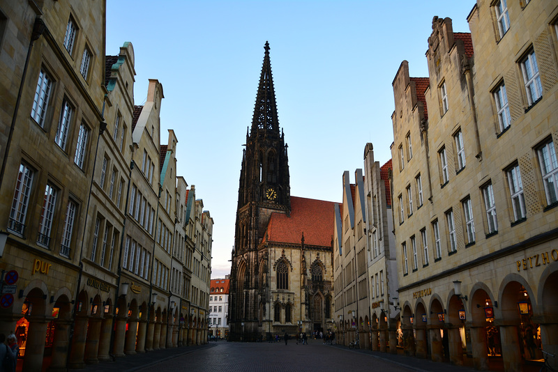 Münster 2015 – St. Lamberti Church and Prinzipalmarkt