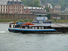 MS BAVARIA 88, bergwärts in Koblenz