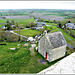 Vue depuis le haut de la tour Notre-Dame de l'espérance au Mont-Dol (35)