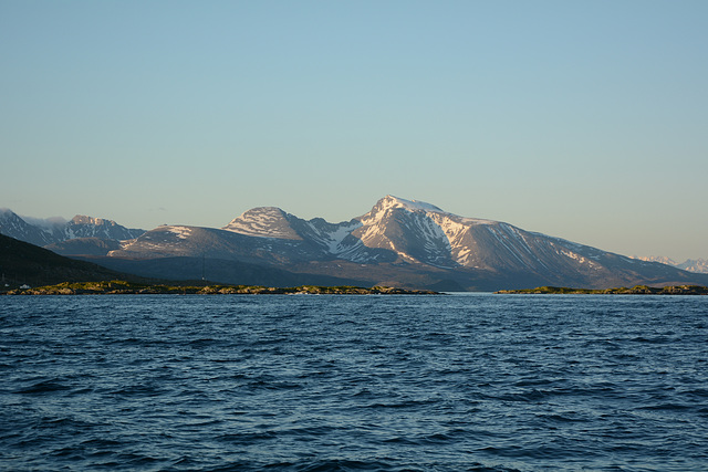 Norway, Approaching Torsvåg after crossing Barents Sea from Svalbard