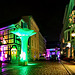 Illuminierte Altstadt zur Schweriner Kulturnacht