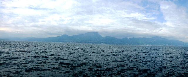 IT - Torri del Benaco - Blick auf den Gardasee