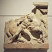 Painted Limestone Funerary Relief with a Hunt in the Metropolitan Museum of Art, June 2016